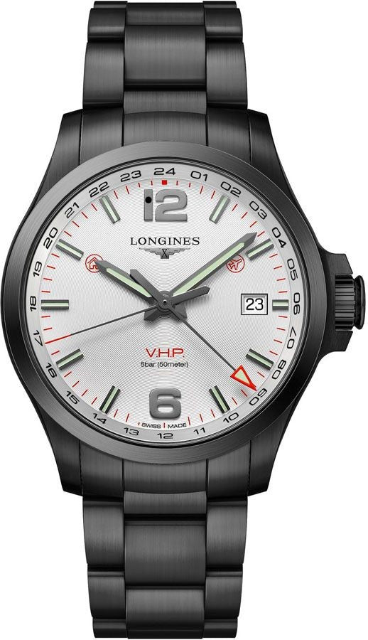 Longines Conquest V.H.P. GMT 43mm Men's Watch L3.728.2.76.6