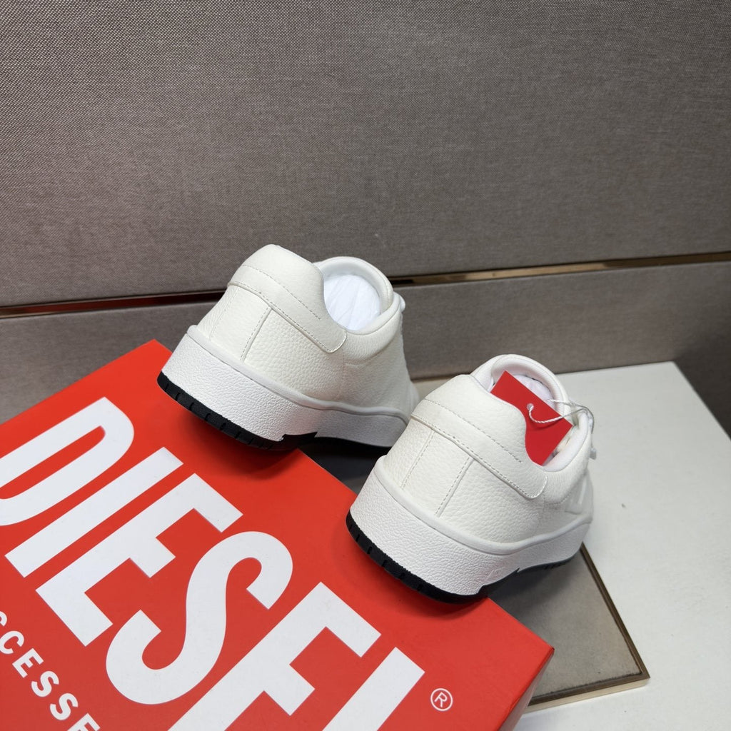 DIESEL Paneled Low-Top Sneakers — back